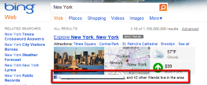 Bing has announced new updates to its social search service, bringing the power of Facebook data to SERPs. Bing has announced new updates to its social search service, bringing the power of Facebook data to SERPs.
