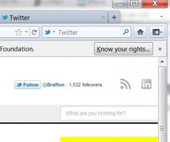 Firefox 7, which launched last week, now features a Twitter search feature in its toolbar. Firefox 7, which launched last week, now features a Twitter search feature in its toolbar.