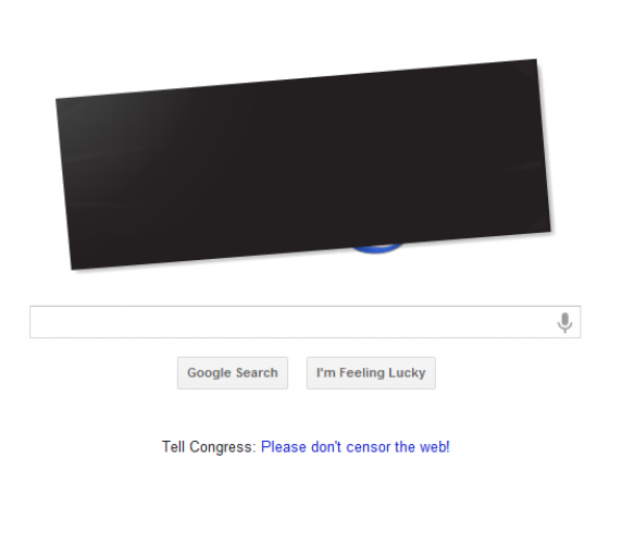 Major website, such as Google and Wikipedia, demonstrated their opposition to SOPA and PIPA on Wednesday along with millions of web users on social networks.