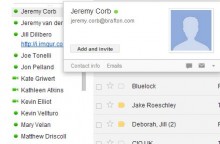 A new Google Apps features allows users to add GChat contacts to their Google+ Circles directly from their inbox screens.
