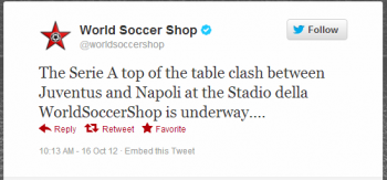 World Soccer Shop's Match of the Week campaign engages followers and keep them interested with a discount on the line. World Soccer Shop's Match of the Week campaign engages followers and keep them interested with a discount on the line.