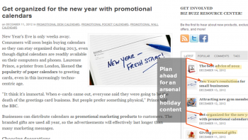 Plan ahead for holiday headlines Plan ahead for holiday headlines