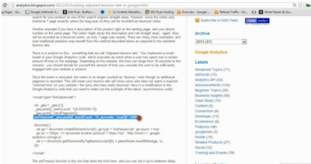 Adjusted Bounce Rate