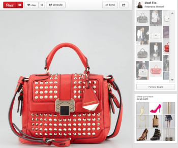 Neiman Marcus takes control of its Pinterest marketing one purse at a time with an exclusive offer.